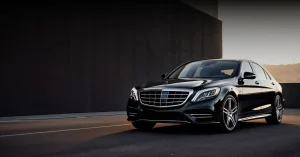 Professional Alpharetta limo service featuring a luxury black car fleet. A reliable alternative to Uber and Lyft for airport transfers and corporate travel in Alpharetta, GA.