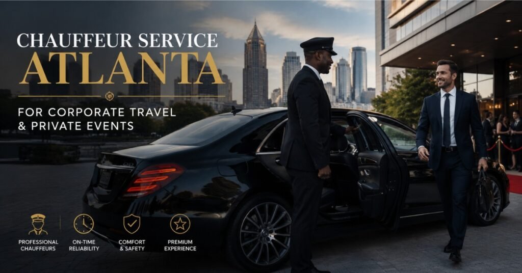 Chauffeur Service Atlanta for Corporate Travel & Private Events