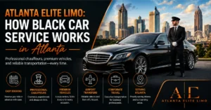 Atlanta Elite Limo black car service with chauffeur and sedan